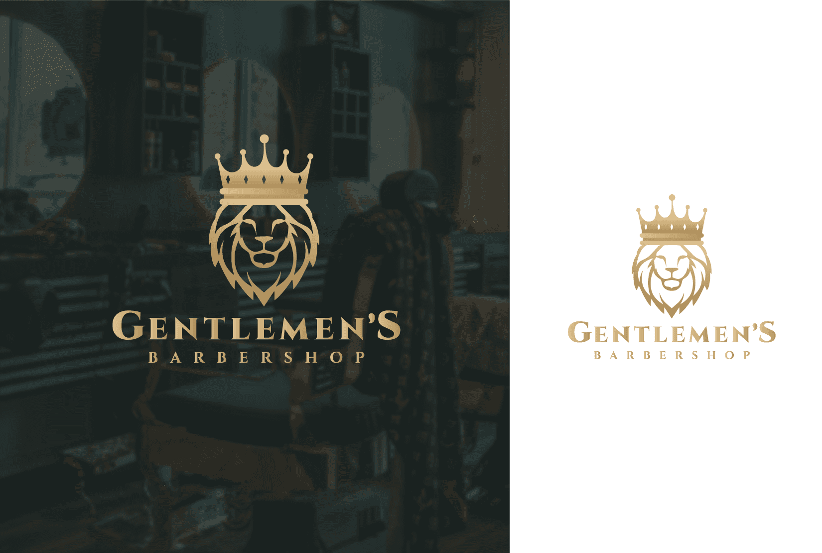 Logotyp & branding till Gentlemens Barbershop – bild 2